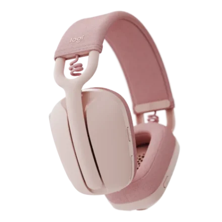 Alternative view of Headset Logitech Zone Vibe 100 Rosa