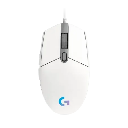 Mouse | Logitech | G203 LIGHTSYNC | Gaming Blanco RGB 8000 DPI USB 6 Botones