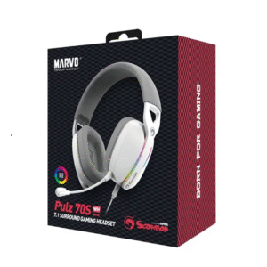 Auricular Gamer Marvo HG9086 Blanco