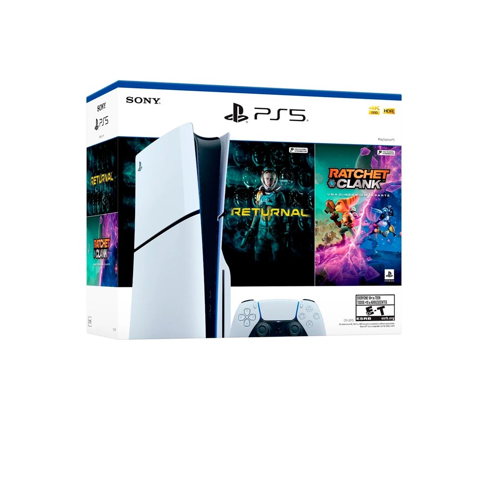 Sony Playstation 5 Con Disco 1tb Standard Bundle Ratchet & Clank - Imagen 4