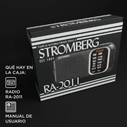 Alternative view of Radio Stromberg AM-FM RA-2011