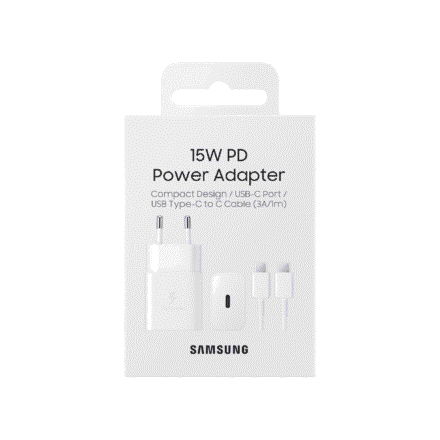 Cargador Samsung Travel Adapter 15w con cable
