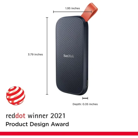 Sandisk Disco externo Portable SSD 1TB – 800 Mb/s
