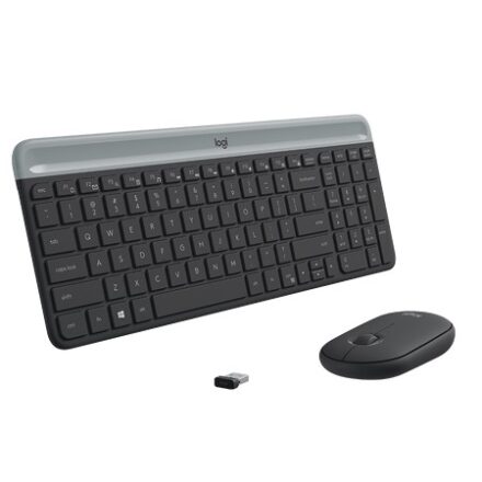 Combo Logitech Mk470 – Teclado + Mouse Grafito
