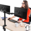 base dual monitor de mesa para oficinas base dual monitor de mesa para oficinas