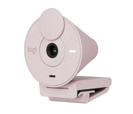 Logitech Webcam Brio 300 Rosa - Imagen 4