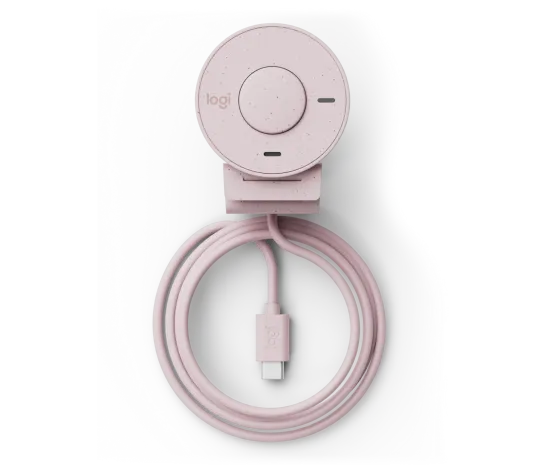 Logitech Webcam Brio 300 Rosa - Imagen 2