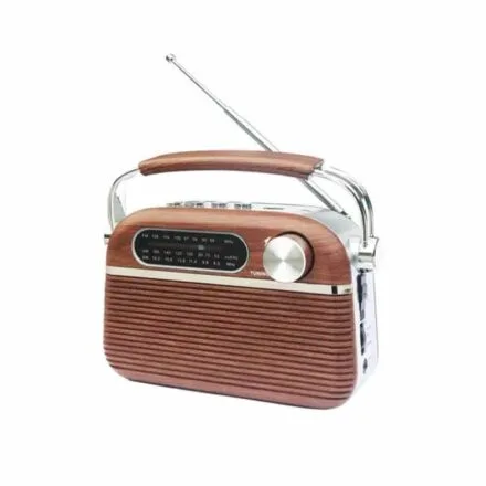 Daewoo Radio Portatil Dual Retro Vintage  Bluetooth