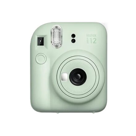 Camara Fujifilm Instax Mini 12 | Verde Menta | Selfie | Exposición automática