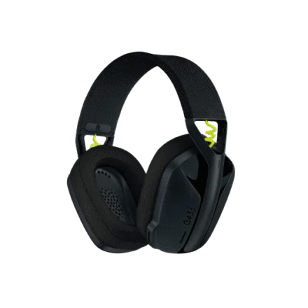 Auricular inalámbricos con micrófono Logitech G435 LIGHTSPEED Negro/Amarillo