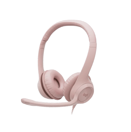 Logitech Headset USB Computer H390 Rosa