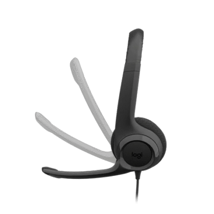 Alternative view of Logitech Headset USB Computer H390 Negro