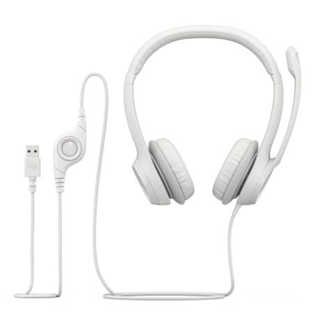 Alternative view of Auricular | Logitech | H390 USB | USB-A, micrófono y controles integrados