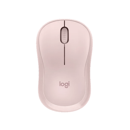 Mouse Bluetooth Logitech M240 Rosa - Silencioso Inalámbrico