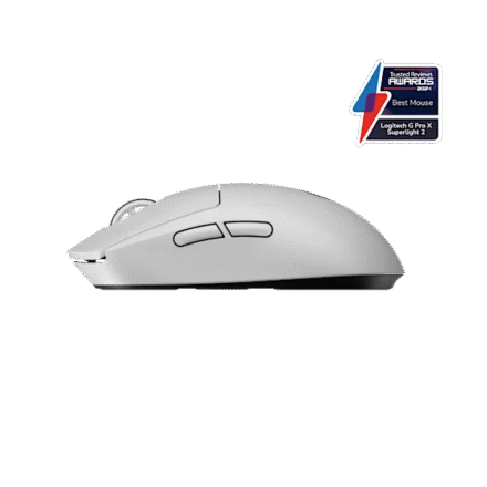 Logitech mouse pro x superligth balnco fotopoint4