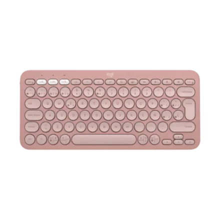 Logitech Teclado Inalámbrico Multidevice K380 Tono Rosado