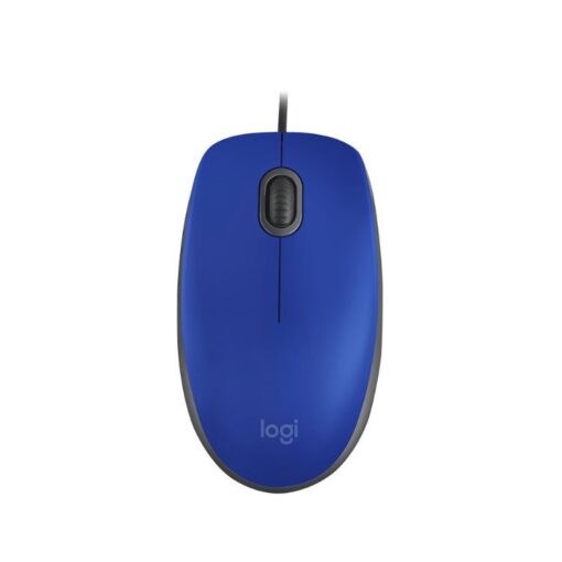 Logitech Mouse M110 Silent Usb Azul