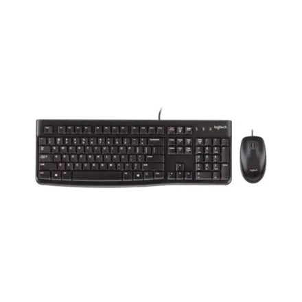 Logitech Combo Teclado + Mouse Mk120 Usb