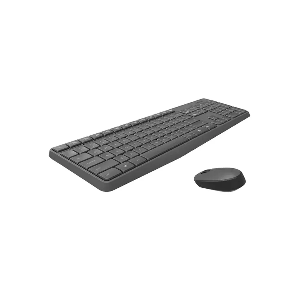 Logitech Combo Teclado + Mouse Mk235 Wireless Inalámbricos
