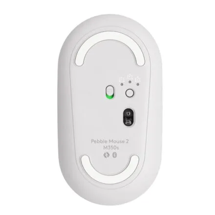 Alternative view of Logitech Mouse M350 Peblee 2 Bluetooth Blanco