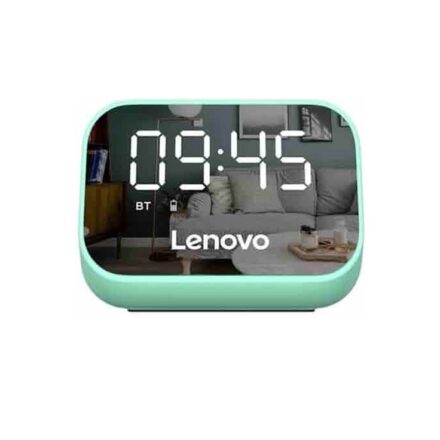 Reloj Parlante Lenovo Speaker Ts13 Bluetooth Alarma Verde