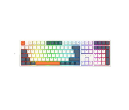 Teclado Redragon Trundle K668WBO-RGB