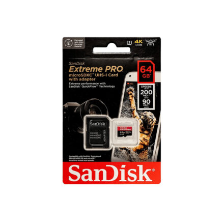 Tarjeta De Memoria Sandisk Extreme Pro 64gb