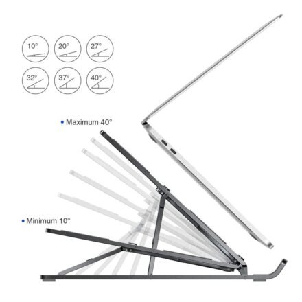 Alternative view of Netmak Soporte Notebook Plegable 6 posiciones NM-HC75