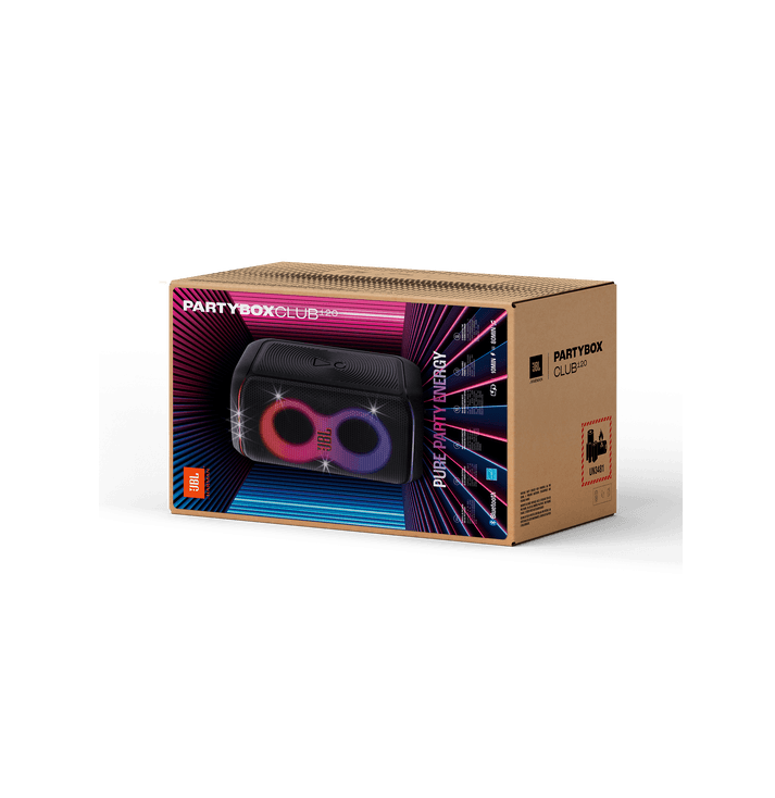 Jbl partybox club 120 box sku imageemea sop v16 sideview 1605x1605px