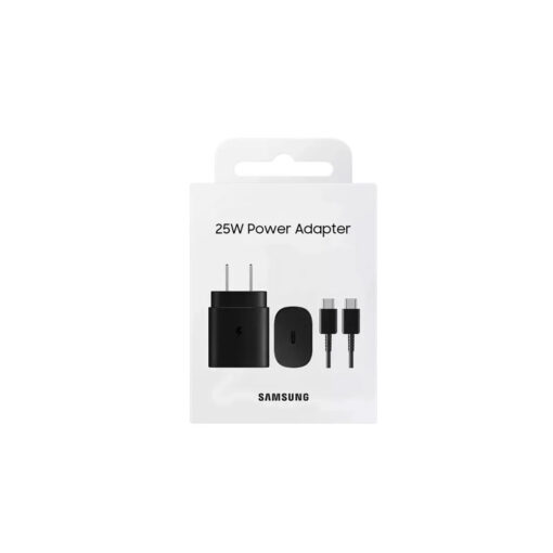 Cargador samsung con cable 25w negro 4