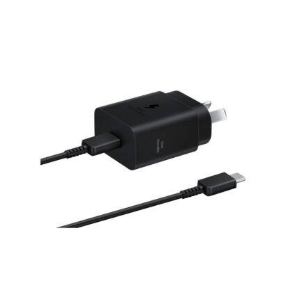 Cargador samsung con cable 25w negro