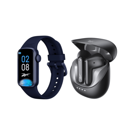 Combo | Reebok | Vogue Fitpack | Smartband 1,47” + TWS Azul