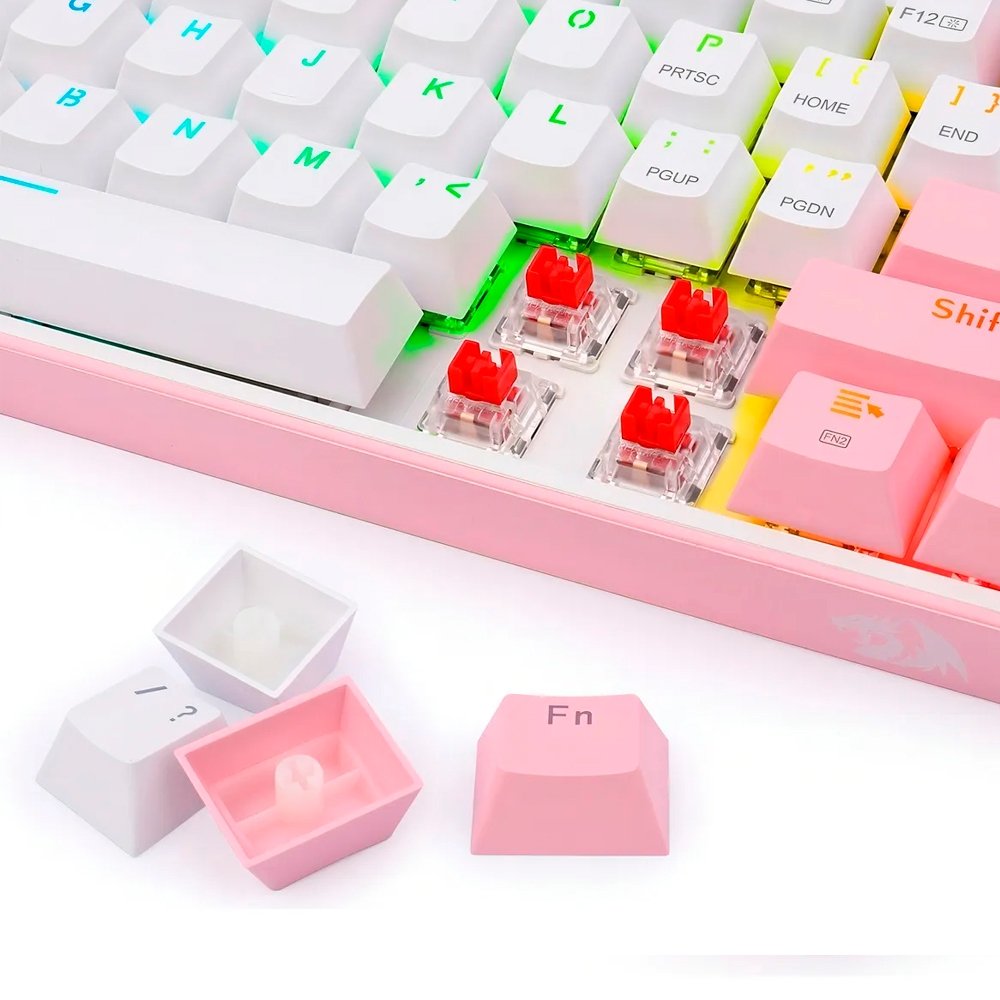 Teclado redragon k616 rgb wp sp 6