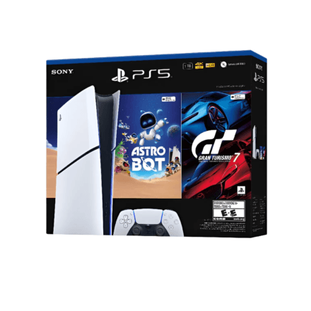 Play Station 5 | Slim Digital 1TB | GT7 + AstroBot | 4K HDR | Ray Tracing