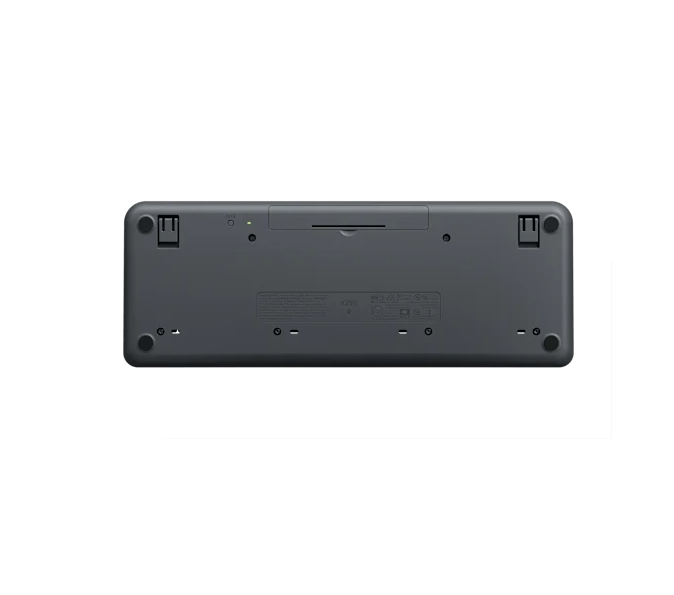 K 250 keyboard graphite bottom view 3