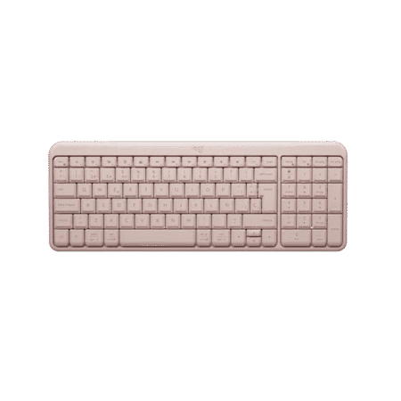 Teclado Logitech K250 | inalámbrico Bluetooth compacto | rosa ISO español