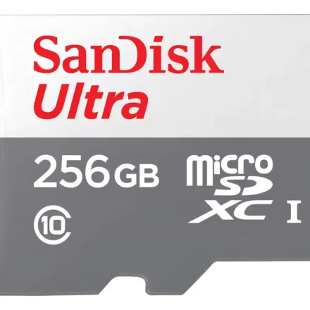 Tarjeta Micro SD SanDisk Ultra SDSQUNR-256G 256GB | UHS-I Clase 10 | 100MB/s
