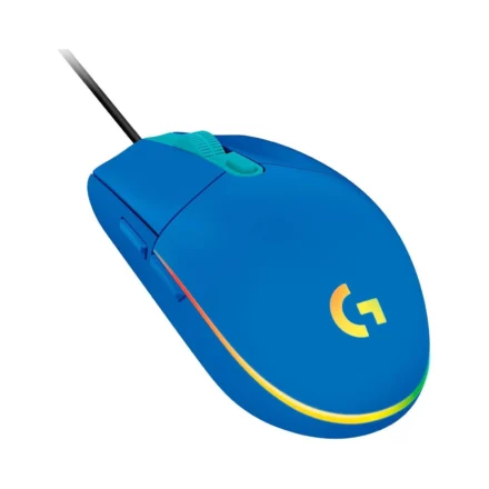 Mouse | Logitech G203 LIGHTSYNC Blue | 8000 DPI RGB USB 6 botones