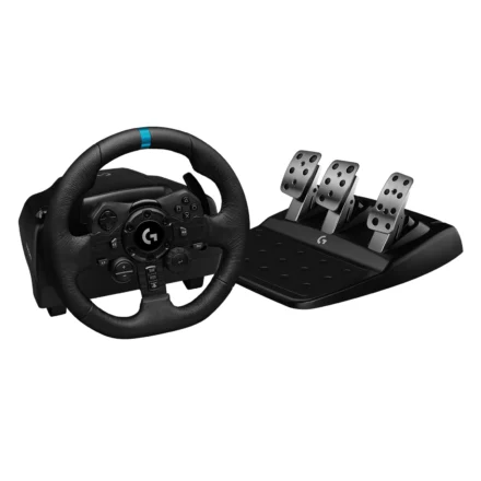 Volante con pedales | Logitech G G923 | TRUEFORCE para PS5, PS4 y PC Volante con pedales | Logitech G G923 | TRUEFORCE para PS5, PS4 y PC