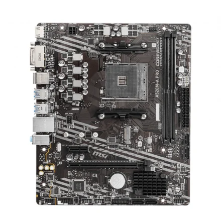 Motherboard | MSI | A520M-A PRO | AM4 DDR4 Micro-ATX con M.2 y HDMI