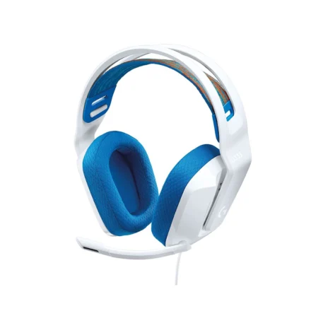 Auricular gamer | Logitech G335 White | 3.5 mm, micrófono y 40 mm