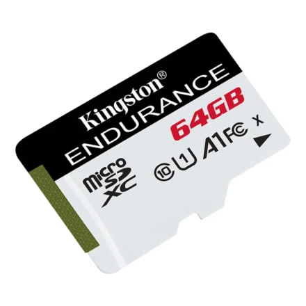 Tarjeta de Memoria KINGSTON High Endurance MicroSDXC 64GB UHS-I U1 V10 A1 95MB/s