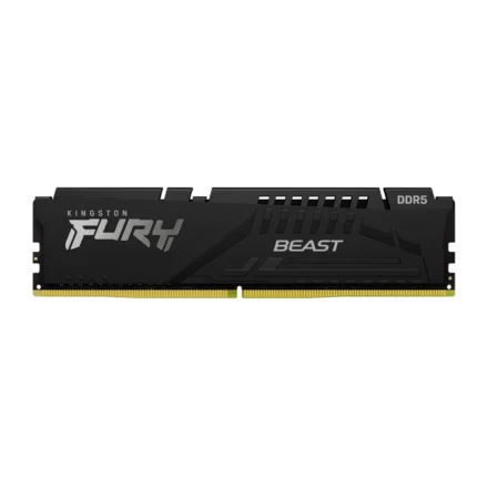 Memoria Ram UDIMM KINGSTON Fury Beast 16GB DDR5 5200MHz CL40 1.25V Single Negro
