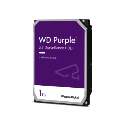 Disco Interno HDD WESTERN DIGITAL Purple 1TB 3.5″ SATA 3.0 5400rpm