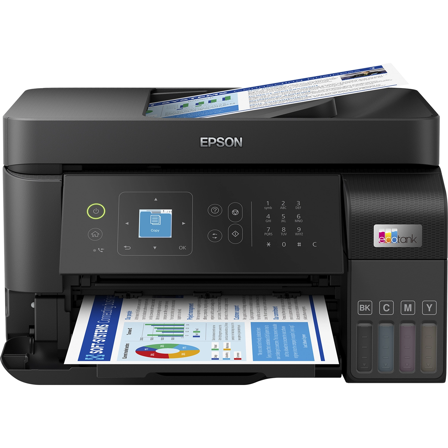 Impresora | Epson EcoTank L5590 Multifunción | Sistema Continuo WiFi ADF Impresora | Epson EcoTank L5590 Multifunción | Sistema Continuo WiFi ADF
