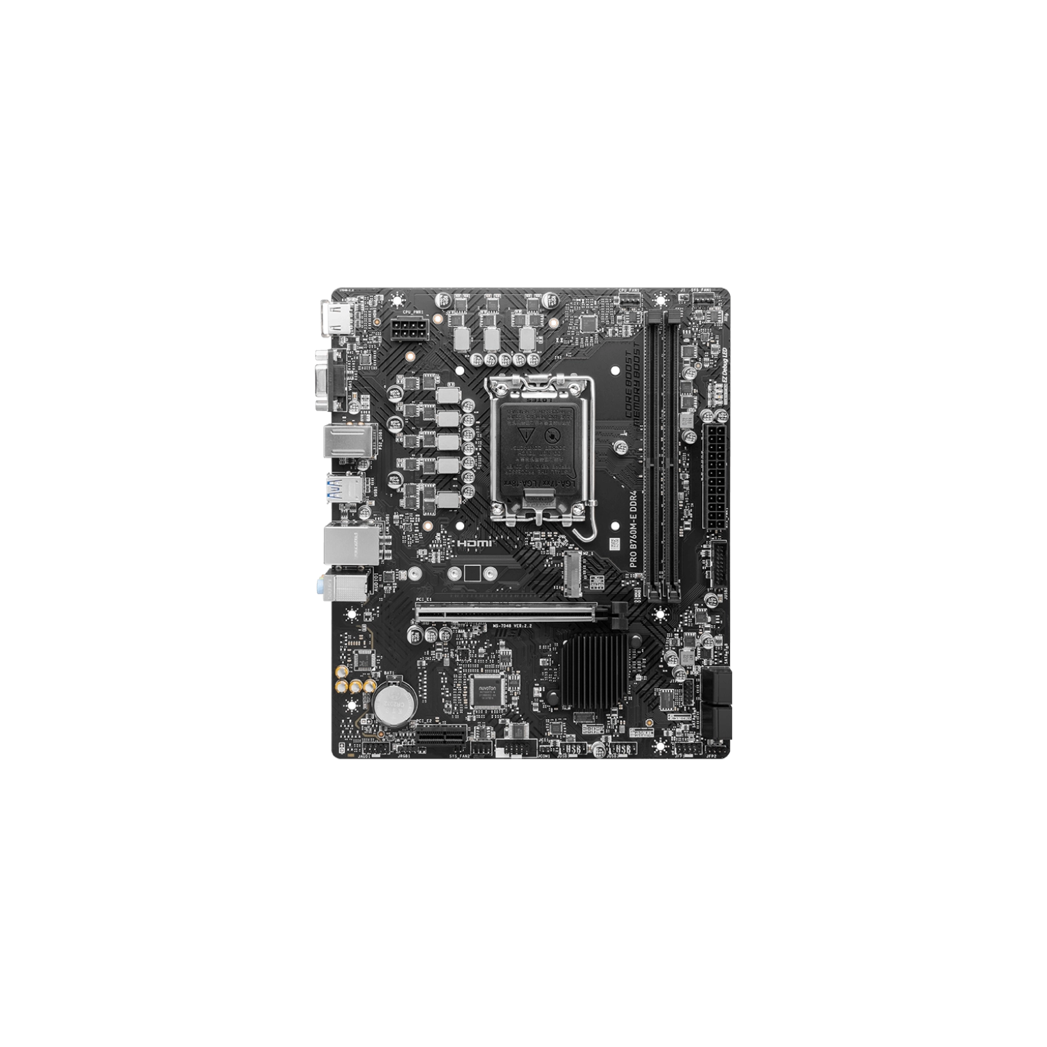 Motherboard MSI PRO B760M-E DDR4 (LGA1700) - 2 Motherboard MSI PRO B760M-E DDR4 (LGA1700)