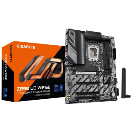 Placa Madre | GIGABYTE | Z890 UD WIFI6E | DDR5, PCIe 5.0, Wi‑Fi 6E Placa Madre | GIGABYTE | Z890 UD WIFI6E | DDR5, PCIe 5.0, Wi‑Fi 6E