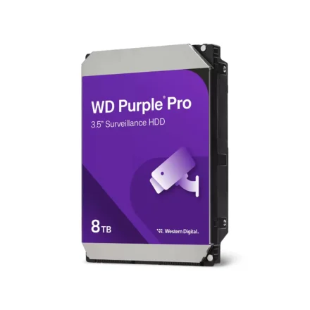 Disco Interno HDD WESTERN DIGITAL Purple PRO 8TB 3.5″ SATA 3.0 7200RPM 256MB