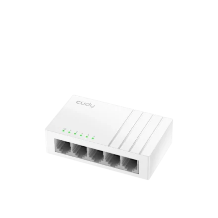 Switch de red | Cudy | FS105D 5.0 | 5 puertos 10/100 Mbps USB-C