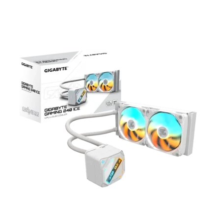 Cooler líquido AIO CPU | Gigabyte | GAMING 240 ICE | 240mm ARGB White